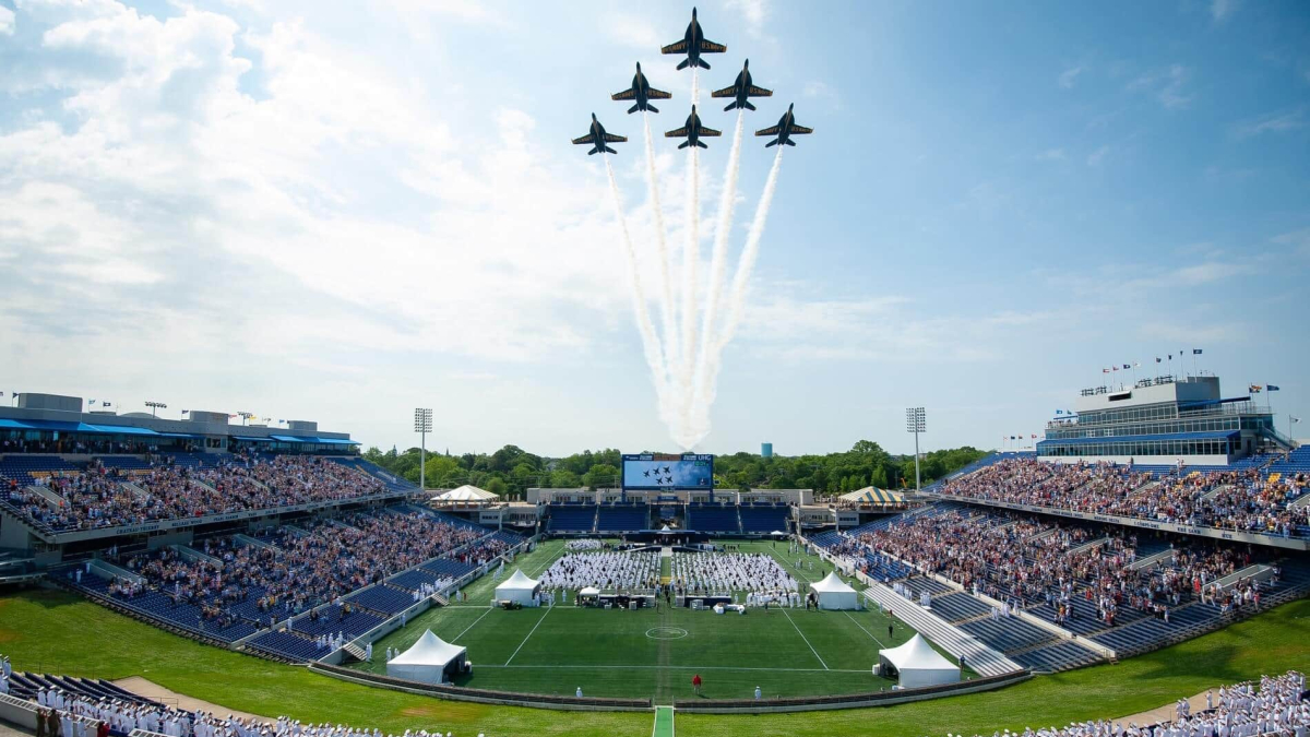 2021 US Naval Academy graduation