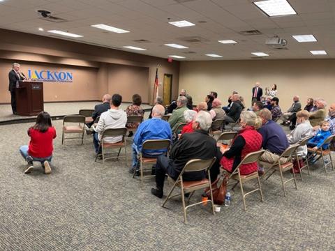 “Meet with Mike” Listening Session in Jackson County
